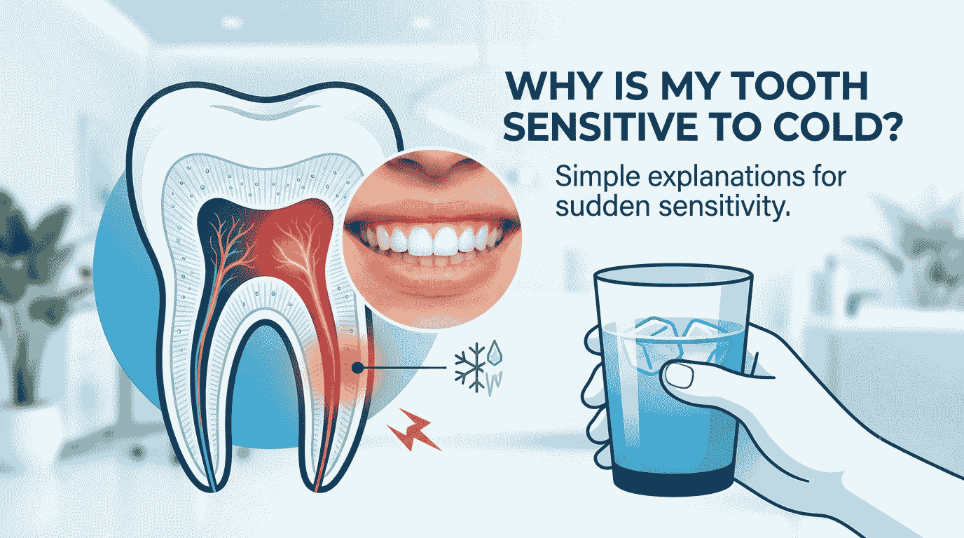 Why Is My Tooth Sensitive to Cold (2026 Guide to What's Actually Happening)