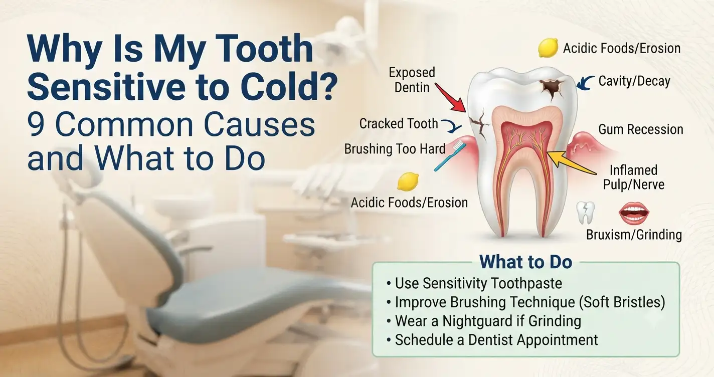 Why Is My Tooth Sensitive to Cold 9 Common Causes and What to Do